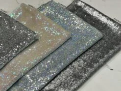 Glitz Sequins Table Linen In Silver -Urquid Linen Shop 01GroupSilvers fda26798 9244 4e4e b8cc 05747338c370