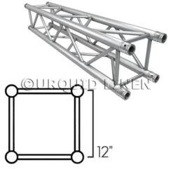 12" Box - (Pull Over) Truss Cover 22 12" Box - (Pull Over) Truss Cover -Urquid Linen Shop 12in Truss Square copy