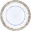 Birch - Glass Charger Plate In Gold (Item # 0298)