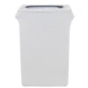 Spandex (Slim Jim) 23 Gallon Trash Can Cover In White