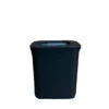 Spandex 7 Gallon Office Trash Can Cover In Black