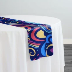 70's Funk (Poly Print) Table Runner