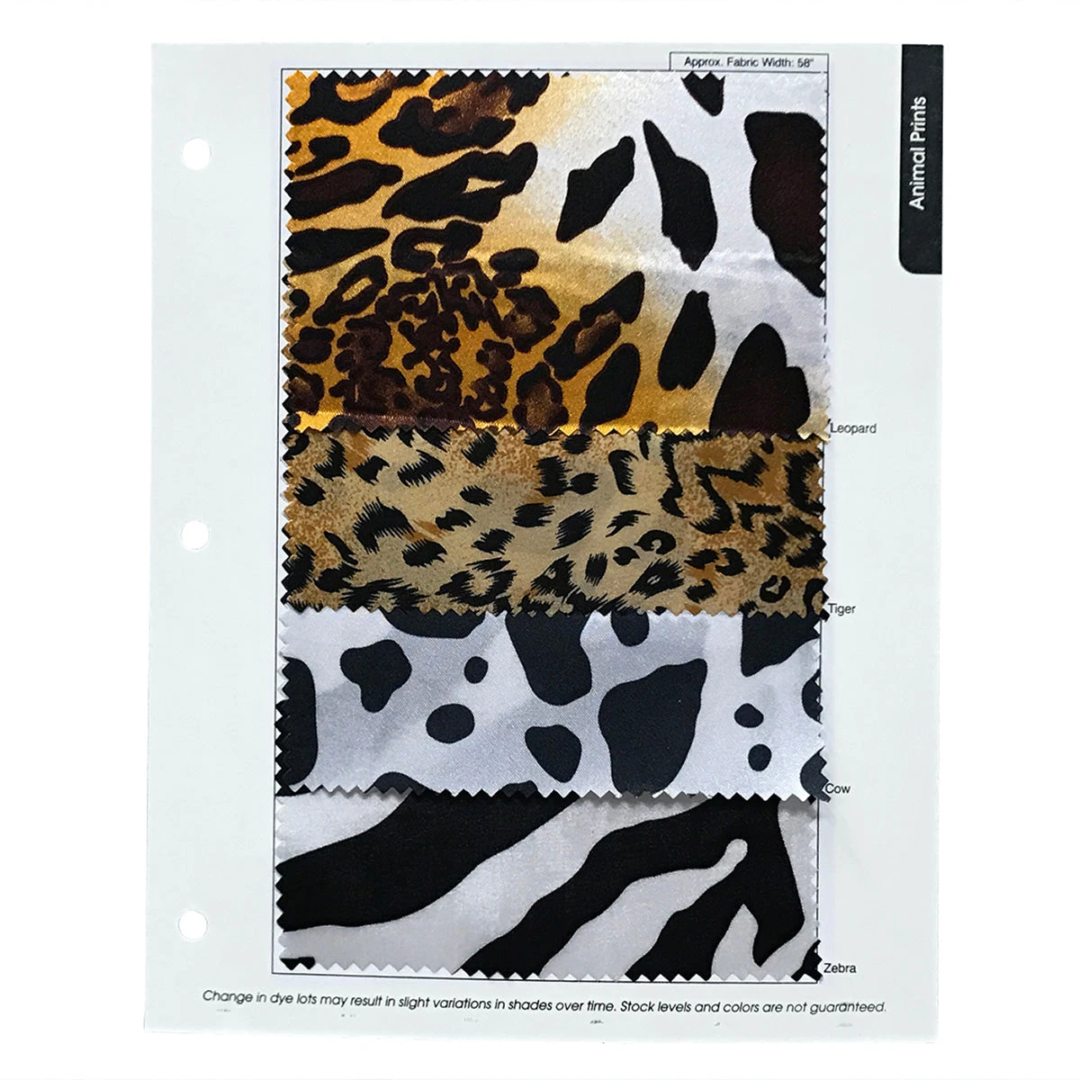 Animal Print Table Runner In Cow 4 Animal Print Table Runner In Cow - Image 4