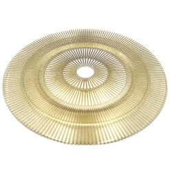 Apollo - Glass Charger Plate In Gold (Item # 0328) -Urquid Linen Shop ApolloGold3
