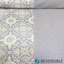 Morocco Jacquard (Reversible) Table Runner In Blue -Urquid Linen Shop BLUE b009600a b693 40b0 b6b1 b42b33cd502d