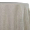 Poly Slub Table Linen In Beige