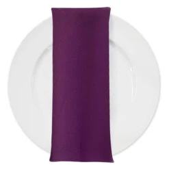 Premium Poly (Poplin) Table Napkin In Berry 7232
