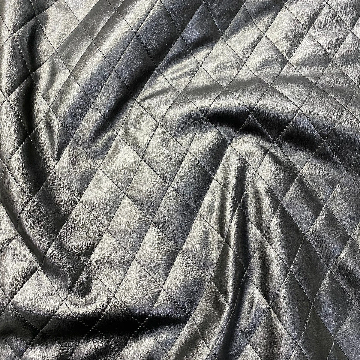 Murano Quilt Table Linen In Black 3 Murano Quilt Table Linen In Black - Image 3