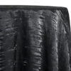 Crush Shimmer (Galaxy) Table Linen In Black
