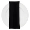 Premium Poly (Poplin) Table Napkin In Black