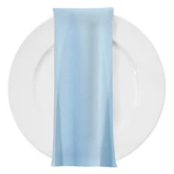 Premium Poly (Poplin) Table Napkin In Blue 1120