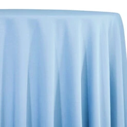 Premium Poly (Poplin) Table Linen In Blue 1121