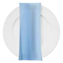 Premium Poly (Poplin) Table Napkin In Blue 1121