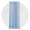 Premium Poly (Poplin) Table Napkin In Blue 1123