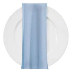 Premium Poly (Poplin) Table Napkin In Blue 1123