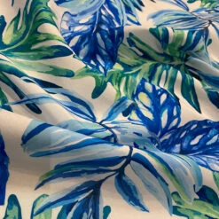 Tropical Print (Dupioni) Table Runner In Blue 6 Tropical Print (Dupioni) Table Runner In Blue -Urquid Linen Shop Blue 3 1200 00afef8e ccbb 462e 976f d0f9406b527f