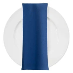 Premium Poly (Poplin) Table Napkin In Blue Slate 1776