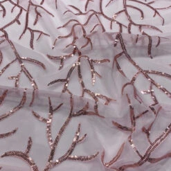 Brooks Sequins Table Runner In Blush -Urquid Linen Shop Blush 5 1200 d92cb410 26d4 4a39 bf89 1e9038d456f7