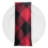 Plaid (Poly Print) Table Napkin In Buffalo Plaid