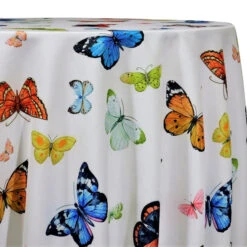 Butterfly (Poly Print) Table Linen