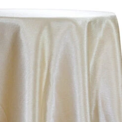 Luxury Satin Table Linen In Champagne