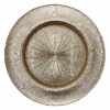 Metallic - Glass Charger Plate In Champagne (Item # 0071)