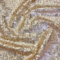 Taffeta Sequins Table Runner In Champagne -Urquid Linen Shop Champagne 5 1200 41d29d8c 9a02 435d 8256 da720df74755