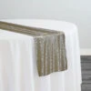 Glitz Sequins Table Runner In Champagne