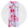 Cherry Blossom (Poly Print) Table Napkin