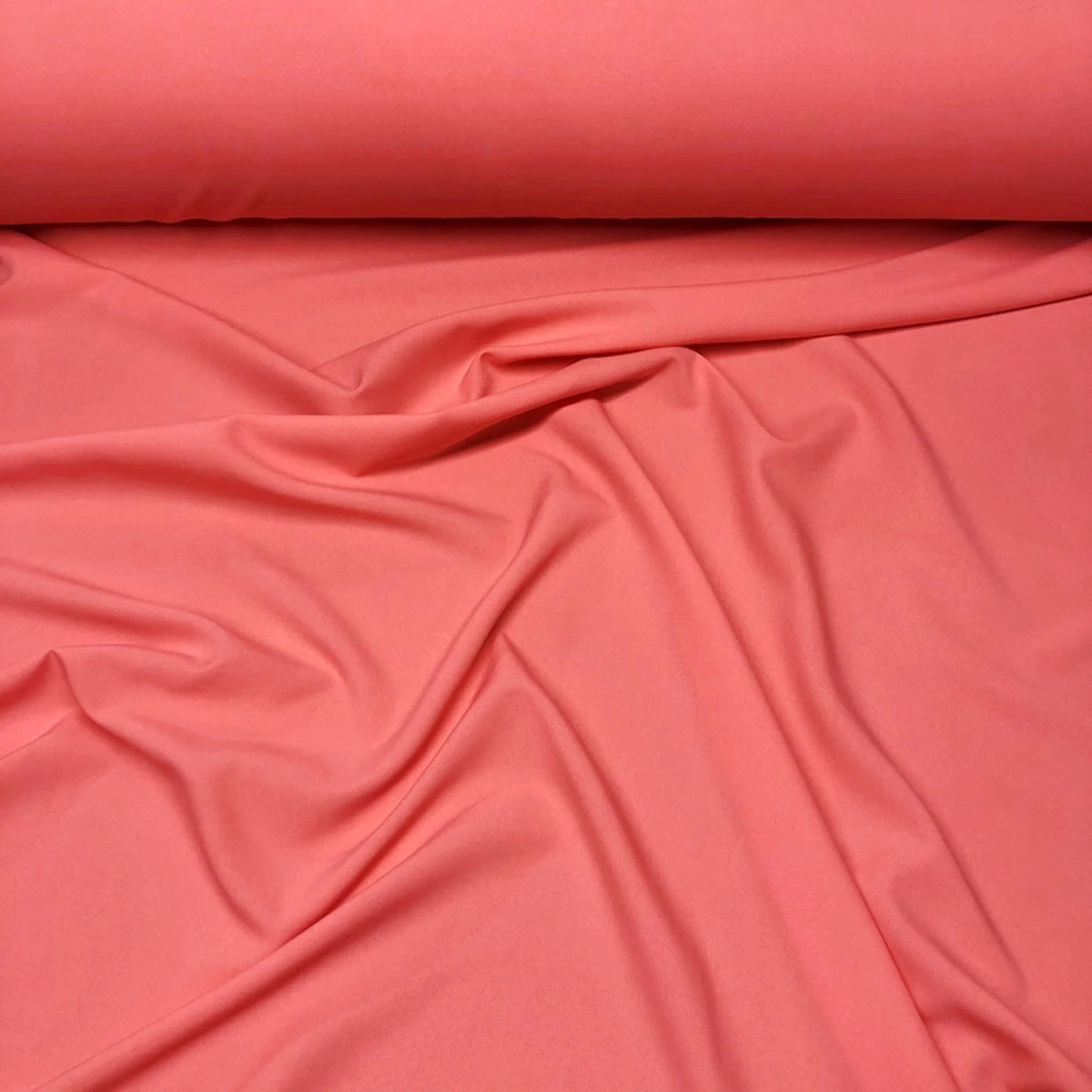 Premium Poly (Poplin) Table Napkin In Coral 1200 2 Premium Poly (Poplin) Table Napkin In Coral 1200 - Image 2