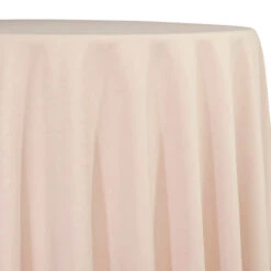 1pc - Premium Poly (Poplin) Table Linen 90"x156" Banquet - Cream 7116
