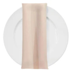 Premium Poly (Poplin) Table Napkin In Cream 7116