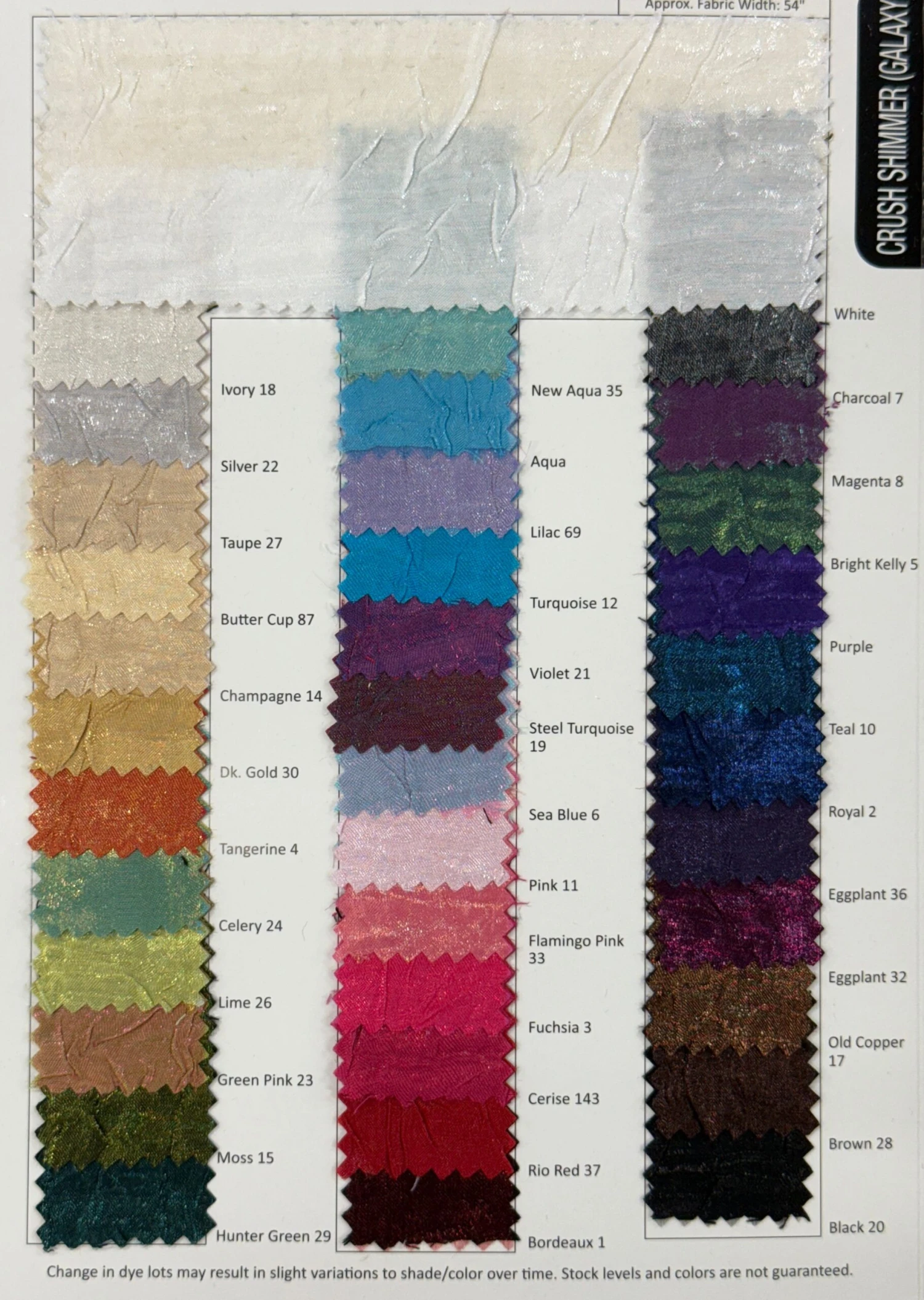 Crush Shimmer (Galaxy) Table Linen In Black 4 Crush Shimmer (Galaxy) Table Linen In Black - Image 4