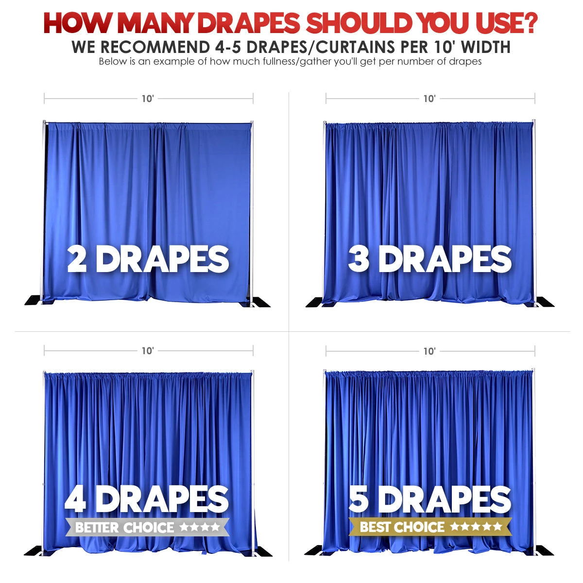 1pc - Interlock (Ecoline) Drapery Panel 22' Tall X 58" Wide - Blue 2 1pc - Interlock (Ecoline) Drapery Panel 22' Tall X 58" Wide - Blue - Image 2