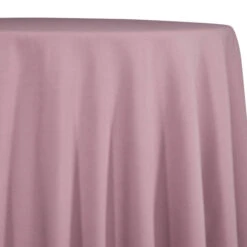 Premium Poly (Poplin) Table Linen In Dusty Rose 1161