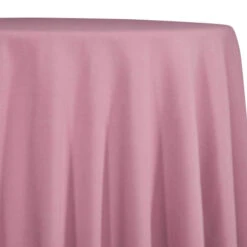 Premium Poly (Poplin) Table Linen In Dusty Rose 1162