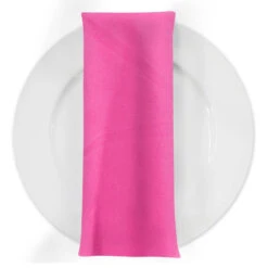 Premium Poly (Poplin) Table Napkin In Fuchsia 1220