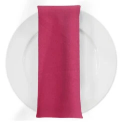 Premium Poly (Poplin) Table Napkin In Fuchsia 1225