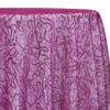 1pc - Bedazzle Table Linen 90"x90" Square - Fuchsia