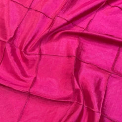 1pc - 4" Pintuck Taffeta Table Linen In Fuchsia 064 (85"x85" Square) -Urquid Linen Shop Fuchsia 6 1200 3f25dfe1 bb17 418e 8e36 8cc7eab233cc