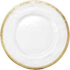 Halo - Glass Charger Plate In Gold (Item # 0212) 9 Halo - Glass Charger Plate In Gold (Item # 0212) -Urquid Linen Shop GP 0212 Gold 0c211e00 011e 45e1 bd0c 65db6fc9610e