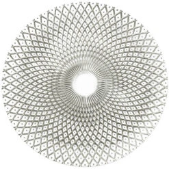 Mandala - Glass Charger Plate In Silver (Item # 0230) -Urquid Linen Shop GP 0230 Silver 1bdde6dd 8141 4fc6 9037 1f2ca22e5ce9