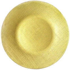 Linen - Glass Charger Plate In Gold (Item # 0236) 9 Linen - Glass Charger Plate In Gold (Item # 0236) -Urquid Linen Shop GP 0236 Gold 5580e008 e372 4100 baa2 4352ae79671a