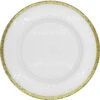Glimmer - Glass Charger Plate In Champagne (Item # 0334)