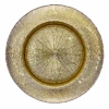 Metallic - Glass Charger Plate In Gold (Item # 0071)