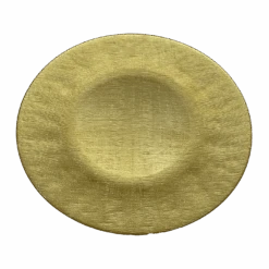 Linen - Glass Charger Plate In Gold (Item # 0236) 7 Linen - Glass Charger Plate In Gold (Item # 0236) -Urquid Linen Shop Gold 3 6592659a 107d 4d6e b6ea 46119e022ef3