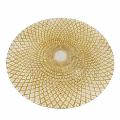 Mandala - Glass Charger Plate In Gold / White (Item # 0230) 7 Mandala - Glass Charger Plate In Gold / White (Item # 0230) -Urquid Linen Shop Gold 3 edited ae498ec3 81be 42dc baf1 f3d10d10258a