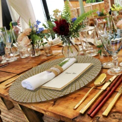 Mandala - Glass Charger Plate In Gold / White (Item # 0230) 8 Mandala - Glass Charger Plate In Gold / White (Item # 0230) -Urquid Linen Shop Gold e0780a11 c936 48e0 a078 81510ebe178b