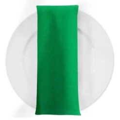 Premium Poly (Poplin) Table Napkin In Green 1728