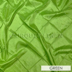 4" Pintuck Taffeta Banquet Fitted Tablecloths - Hospitality Line -Urquid Linen Shop Green 29c4a361 c56f 4858 bbd7 e33081e545f5